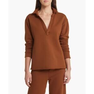 Frank & Eileen Patrick Popover Cinnamon Henley size S